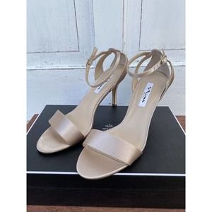 Nina Venetia Champagne Crystal Women’s Heels 10 M Wedding Heels New Original Box